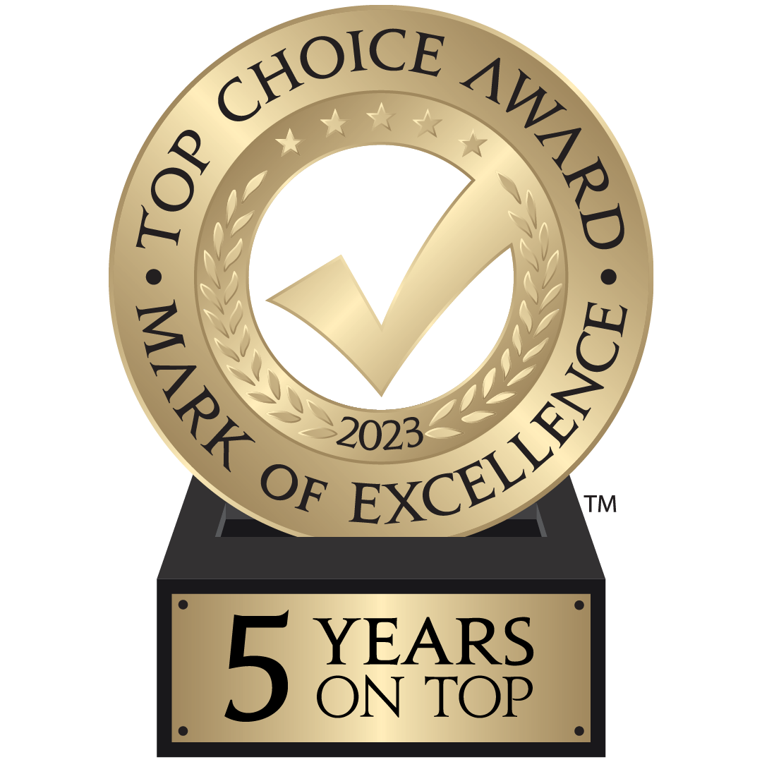 Top Choice Award 5 Year